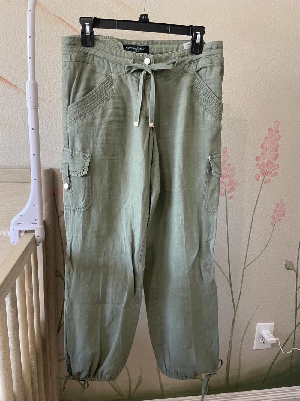Guess by Marciano - Olive Drawstring Pant